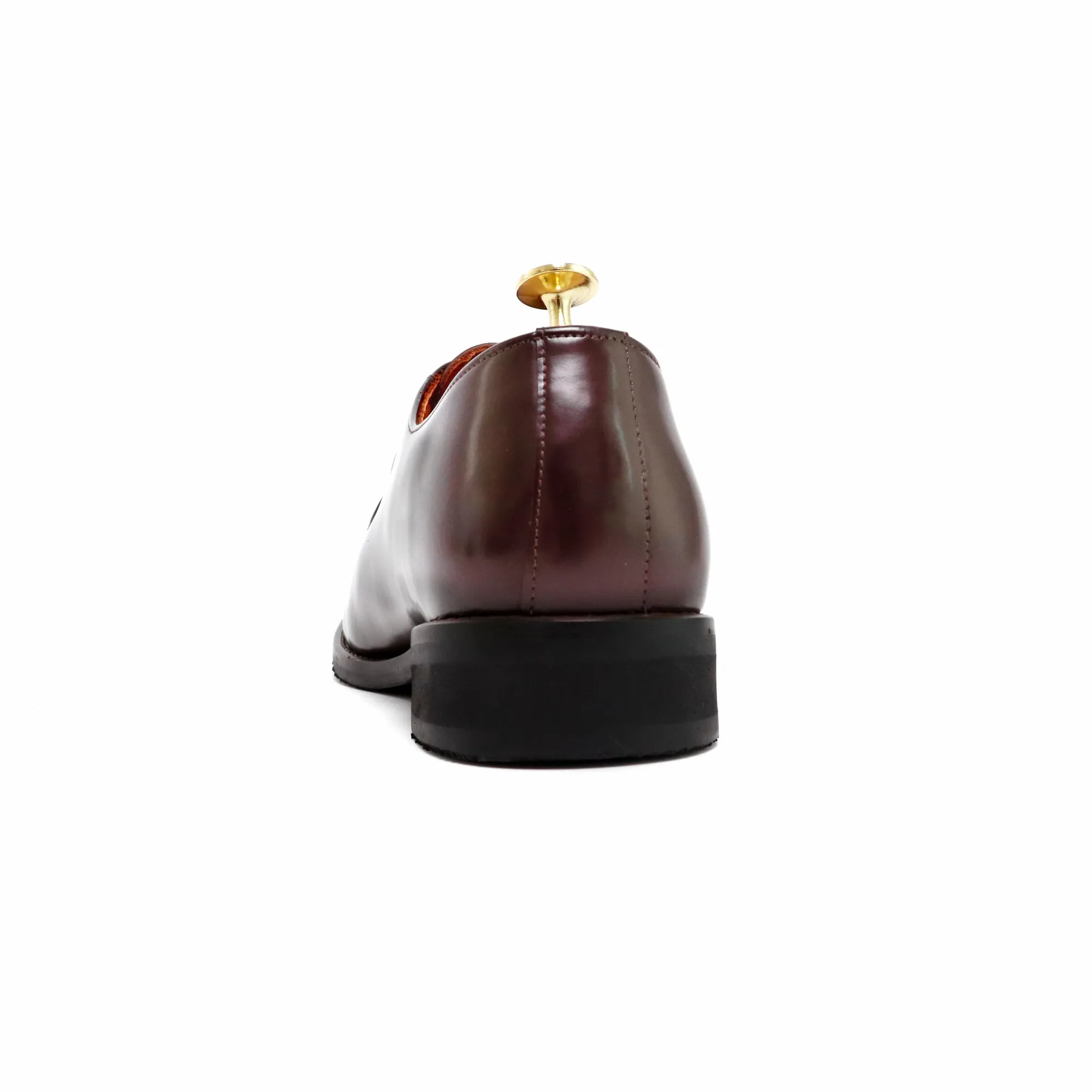 THE RULER PLAIN TOE BLUCHER MATTE BROWN