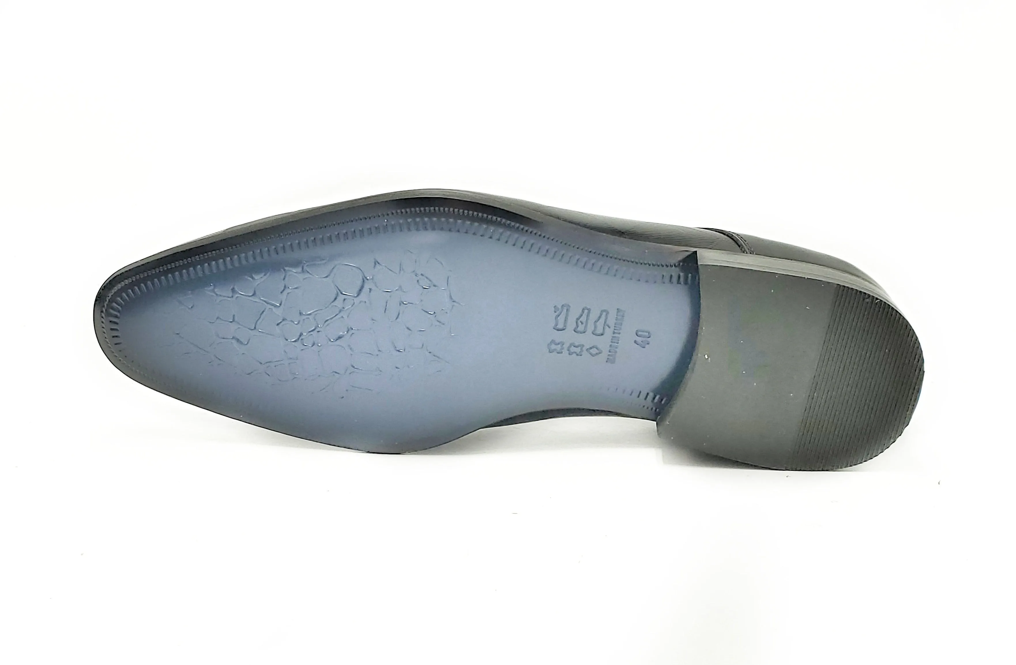 Tuxedo Derby Shoe (Diamond Print)