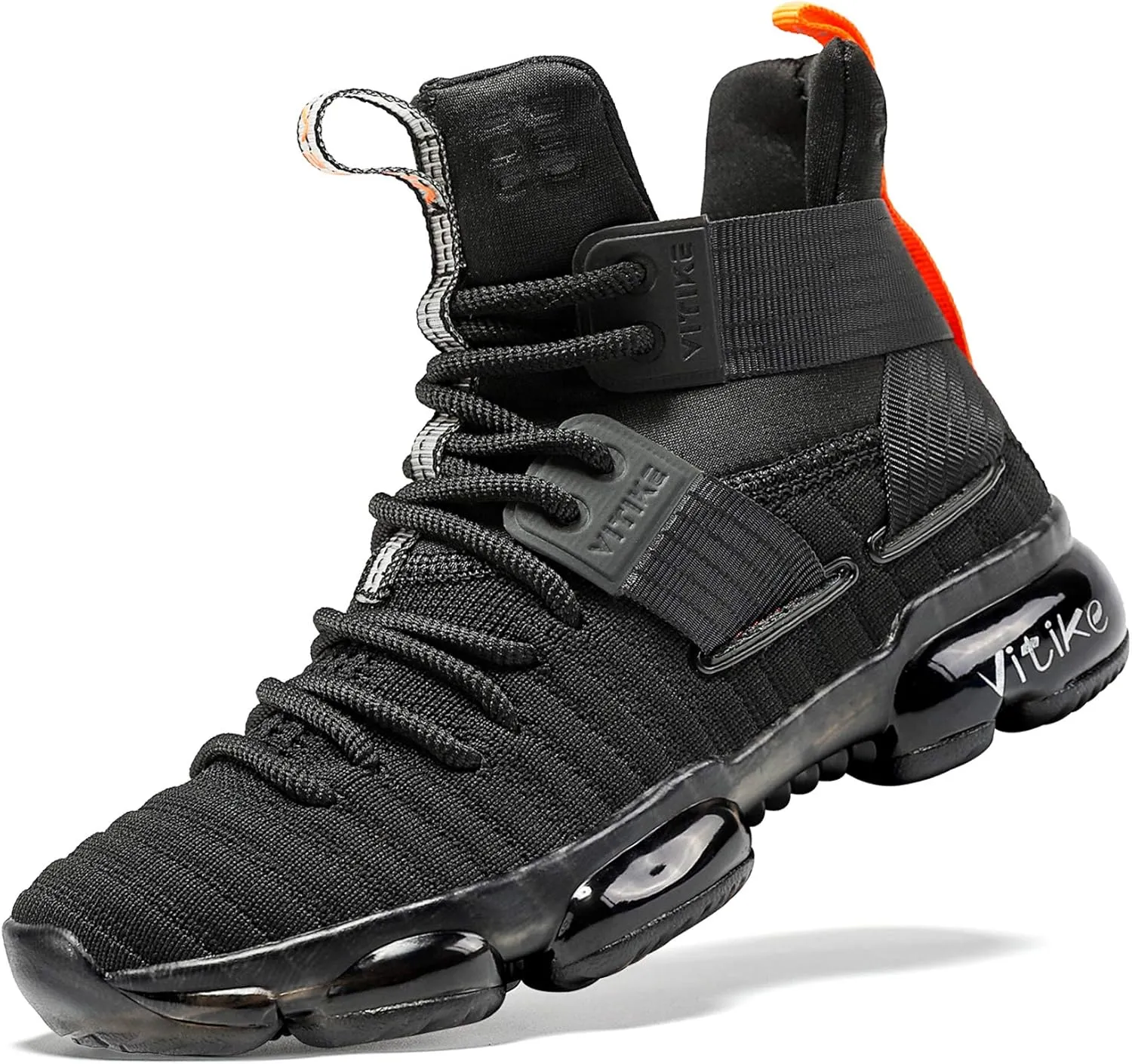 WETIKE Boys Basketball Shoes Non Slip Basketball Shoes for Boys Lightweight Girls Basketball Shoes Breathable Kids Basketball Shoes Durable Boys Shoes