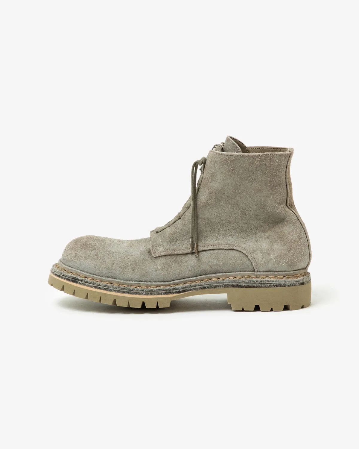 ZIPPER UNIT BOOTS BIG DADDY" HORSE LEATHER by GUIDI