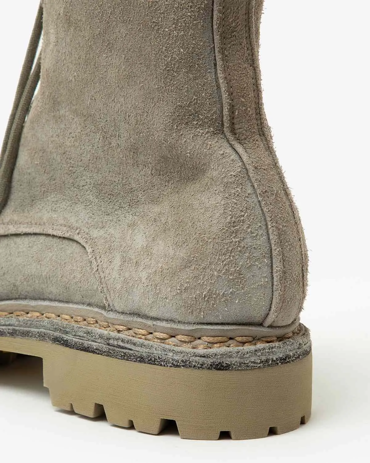 ZIPPER UNIT BOOTS BIG DADDY" HORSE LEATHER by GUIDI